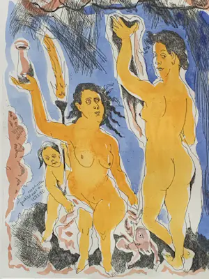 Lucebert - Wetterhexen 1993 nummer 19/35 kopen? Bied vanaf 295!