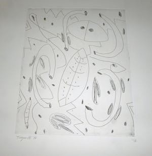 Alphons Freijmuth - (1940) Ets "Het Goddelijk Dier" kopen? Bied vanaf 40!