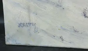 Johannes K. Veerman - Olieverf op doek, Kennemerduinen kopen? Bied vanaf 1!