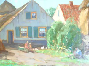 Willem Frederik Noordijk - Boerderijen aan de Eem bij Eemdijk. kopen? Bied vanaf 295!