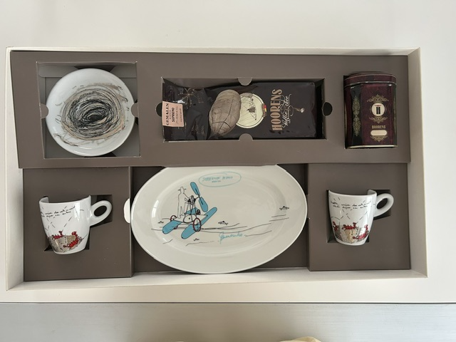 AcheterPanamarenko - espresso koppen met kunst bord.? Enchérissez de 65!