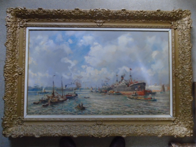 Evert Moll - Havengezicht, Rotterdam kopen? Bied vanaf 1225!