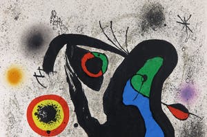 Joan Miro - Litho, Unesco - Ingelijst (Groot) kopen? Bied vanaf 2950!