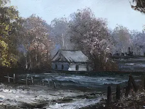 Henner Knauf - Winter landschap kopen? Bied vanaf 15!