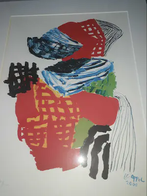 Karel Appel - Thought's boomerang kopen? Bied vanaf 125!