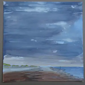 Franklin Meijer - Terschelling - 4 x aquarel studies kopen? Bied vanaf 20!