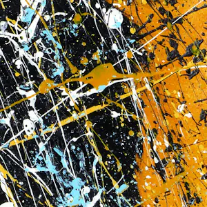 Jean-Jacques Marie - Création abstraite colorée avec projections A236 kopen? Bied vanaf 720!