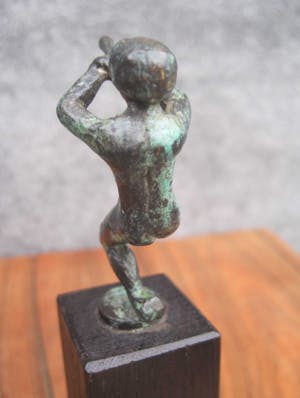 Niel Steenbergen - Beeldje van de god Pan. kopen? Bied vanaf 60!