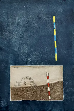 AcheterJan Montyn - La cage de temps II, aquatint ets (netjes ingelijst)? Enchérissez de 10!