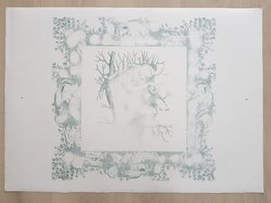 Kees Franse - Twee Litho,s - 1978 kopen? Bied vanaf 25!