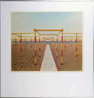 Bert Houweling - Foto, Riccioni - Ingelijst verkocht voor € 1!