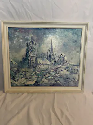 Pierre Struys - Landschap Lausanne kopen? Bied vanaf 50!