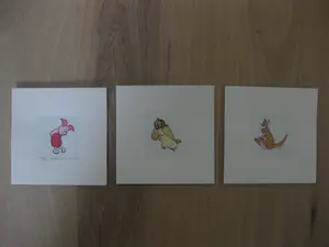 Niet of onleesbaar gesigneerd - 12 Handgekleurde etsjes van Winnie the Pooh/Disney kopen? Bied vanaf 1!