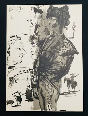 Pablo Picasso - “Toros y Toreros, Bullfighters". kopen? Bied vanaf 50!