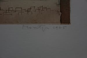 Jan Montyn - ets: Sixième jour - Non formation de penseé - 1975 kopen? Bied vanaf 99!