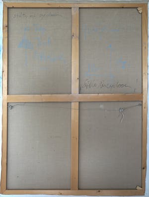 Yvonne van Eyden - Gemengde techniek op doek, Stilte in cycloon (Zeer groot) kopen? Bied vanaf 200!