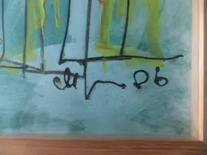 Leo de Jong - stilleven met flessen kopen? Bied vanaf 50!