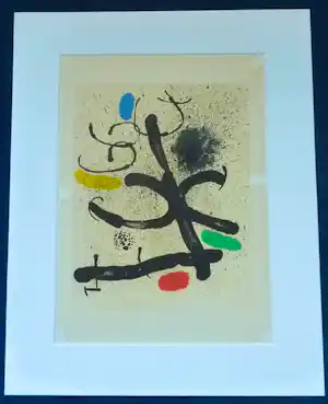 Joan Miro - Derrière le Miroir vendu pour 95€ !