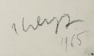 Yvan Theys - Houtskool op papier, Zonder titel kopen? Bied vanaf 100!