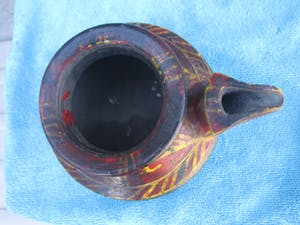Niet of onleesbaar gesigneerd - Tibetaanse yakboterlamp kopen? Bied vanaf 10!
