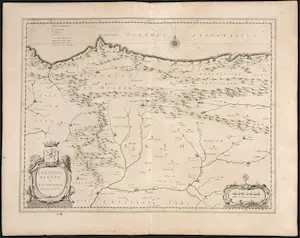 Willem Jansz. Blaeu - Gravure, Asturië kopen? Bied vanaf 1!