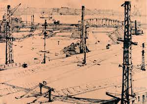 Theodoor Heynes - Spoorwegemplacement verkocht voor € 70!