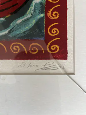 Jacques Tange - Under the bridge (Zeefdruk 148 van 200) kopen? Bied vanaf 50!