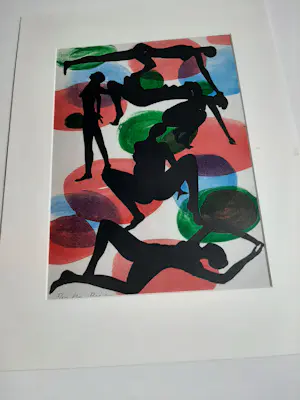 Hans Biezen - 2x Polygrafie 's werken, mensen kopen? Bied vanaf 20!