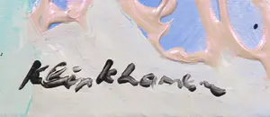 Henk Klinkhamer - Acryl op doek, Arbeiders II kopen? Bied vanaf 150!