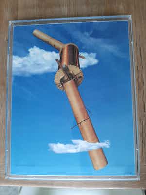 Panamarenko - Flying Tiger - Litho in plexibox - handgesigneerd ea exemplaar verkocht voor € 950!