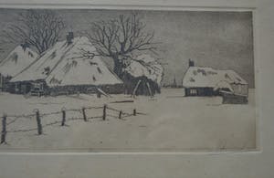 Antoon Hemert - Winterlandschap . kopen? Bied vanaf 70!
