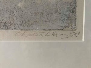 Cees Kortlang - Aran Port - ets, ingelijst kopen? Bied vanaf 50!