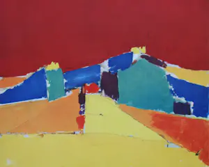 Nicolas de Staël - Agrigente - Lithografie - 1960 - Gesigneerd kopen? Bied vanaf 140!