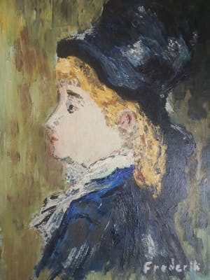 Niet of onleesbaar gesigneerd - Belgische School : Jongens Portret kopen? Bied vanaf 1!