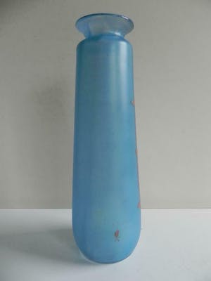 Niet of onleesbaar gesigneerd - Twee pracht vazen (Bohemen) kopen? Bied vanaf 1!