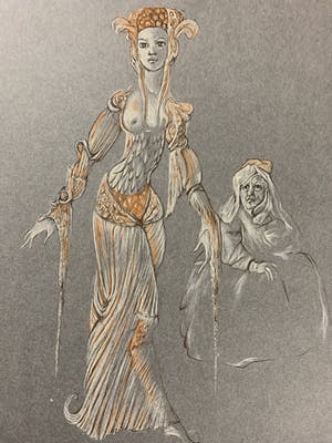 Leonor Fini - Scène de Théâtre kopen? Bied vanaf 25!