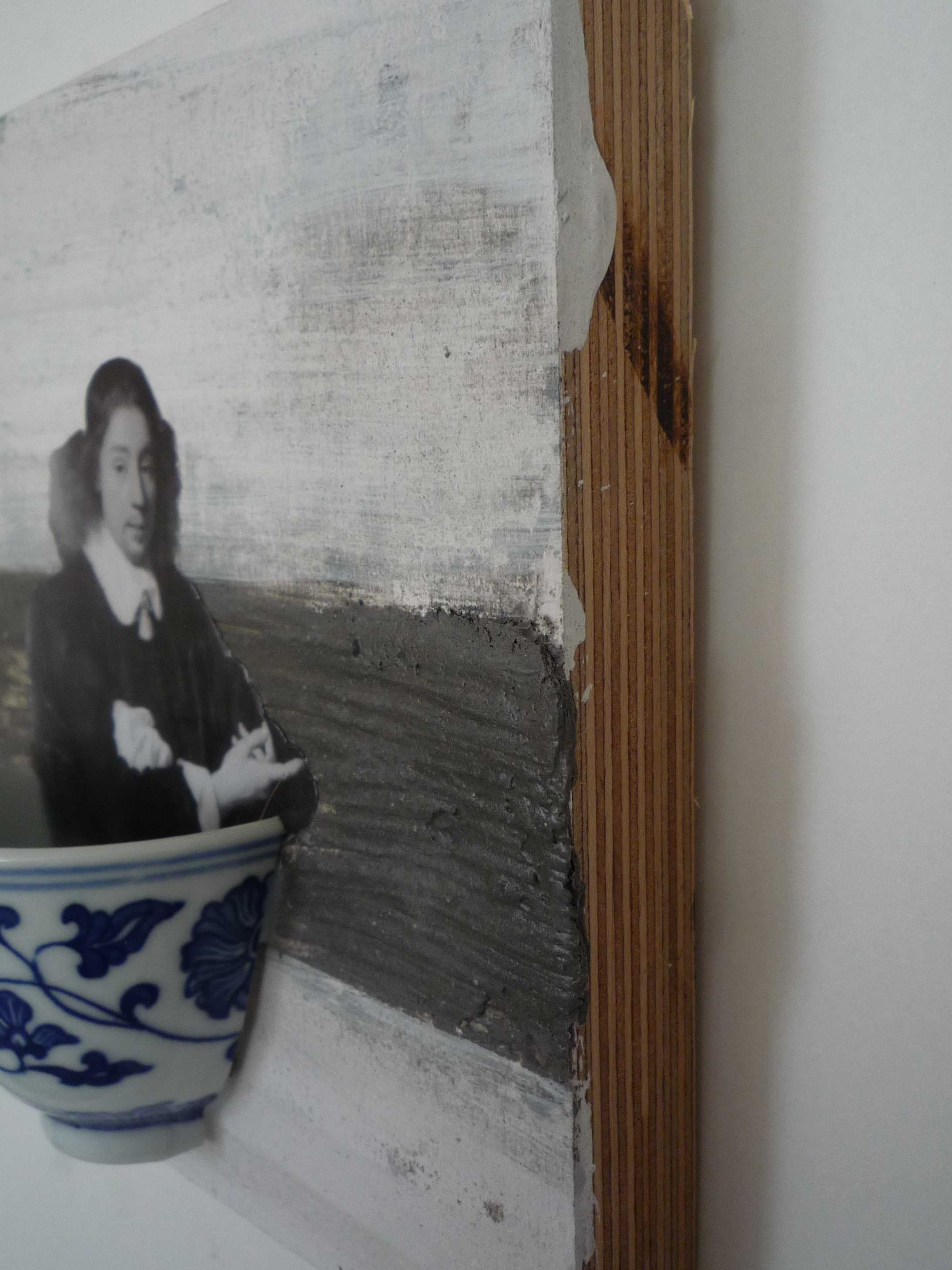 Irene van den Bos - Gentleman with his teacup. kopen? Bied vanaf 5!