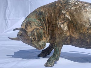 Pierre Chenet - Bronzen stier kopen? Bied vanaf 320!