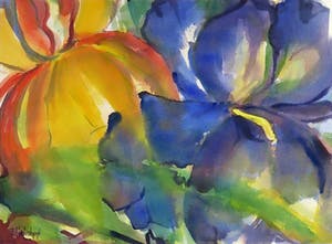 Theo Blankestijn - Aquarel, Met Koningskroon - Ingelijst kopen? Bied vanaf 35!