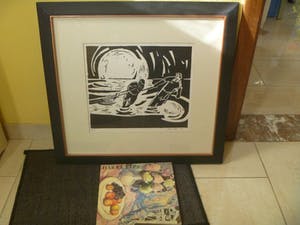 Harry Lips - afgeprijsd : De Visser - Lithografie - Handgesigneerd - 1978 kopen? Bied vanaf 49!