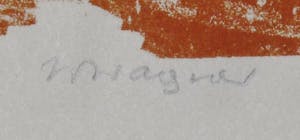 Wilhelm Wagner - Wilhelm Wagner: Lithografie. Amsterdams havengezicht, 1921, Oplage 100 ex. kopen? Bied vanaf 39!