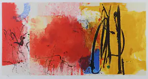 Peter Schenk - Zeefdruk, Zonder titel - Ingelijst kopen? Bied vanaf 60!