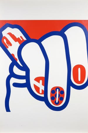 Marte Roling - Zeefdruk, Handen - Ingelijst (Groot) kopen? Bied vanaf 1!