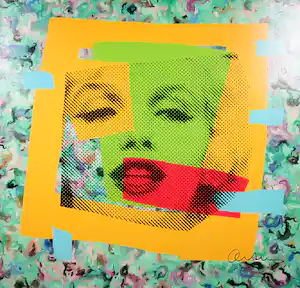 Arturo - Giclée op doek, Marilyn Monroe (Groot) verkocht voor € 50!