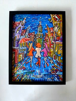 Elena Polyakova - Winkelen in Amsterdam, Kalverstraat kopen? Bied vanaf 115!