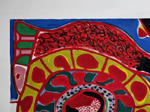 Corneille - Tuin der Lusten / Jardin des Delices XXL Groot - Handgesigneerd - 1991 - 11/50 kopen? Bied vanaf 2200!