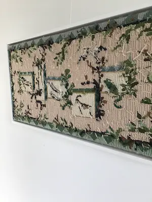 Rob Scholte - Collage met dieren, museaal borduurwerk kopen? Bied vanaf 375!