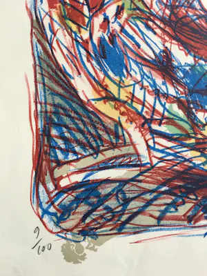 Pierre Alechinsky - ‘Crayonnement’ - litho - 1972 kopen? Bied vanaf 1150!