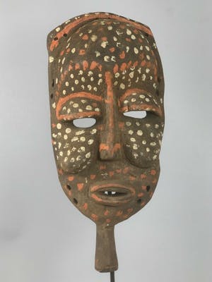 Pende - 200454 - Old Tribal used mask with Cap - Congo (zeldzaam) kopen? Bied vanaf 65!