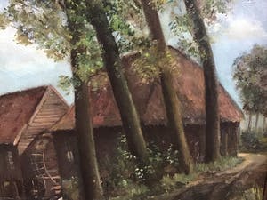Niet of onleesbaar gesigneerd - Opwettense Watermolen kopen? Bied vanaf 1!